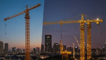 Jakie projekty budowlane wymagają wynajmu mini żurawa?