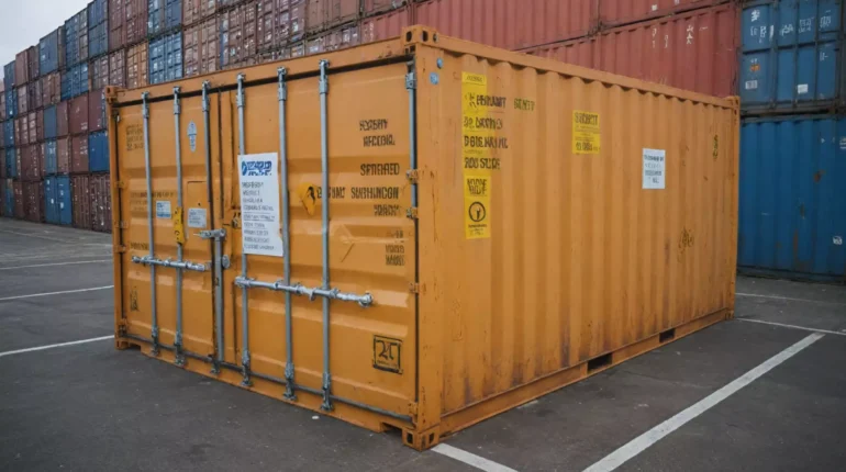 Bezpieczeństwo podczas wynajmu kontenerów — zabezpieczenia i odpowiedzialność