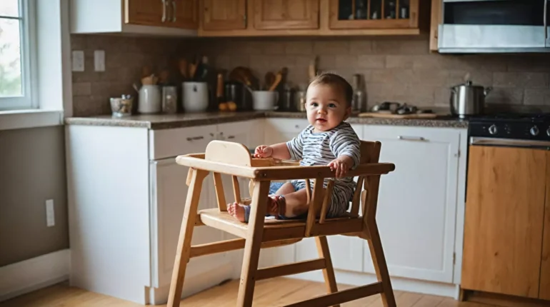 Drewniane czy plastikowe krzesełko do karmienia — plusy i minusy Drewniane czy plastikowe krzesełko do karmienia — plusy i minusy